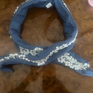 Free people blue  Embellished Women's head band